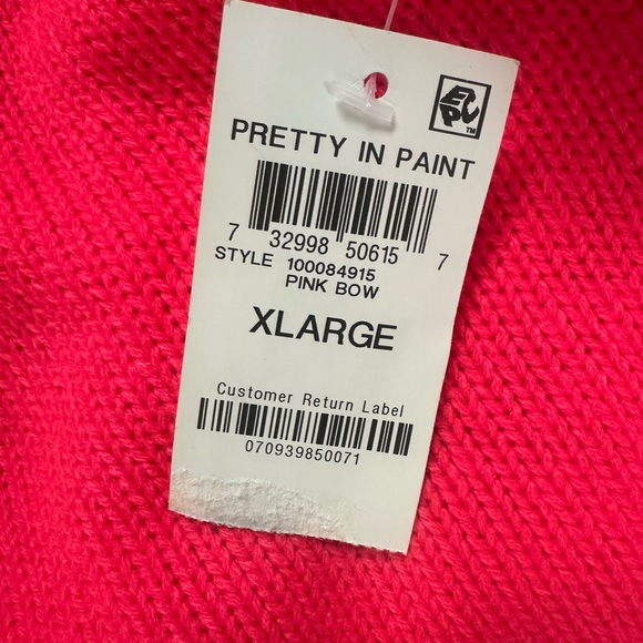 Bar lll Cropped Turtleneck Vivid Pink Sweater - Picture 6 of 10